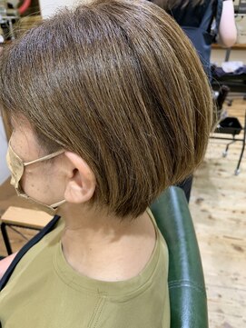 美容室 アイディー i-dee サイド刈り上げショート