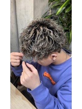 ノン 恵比寿(NoN) ブリーチパーマ