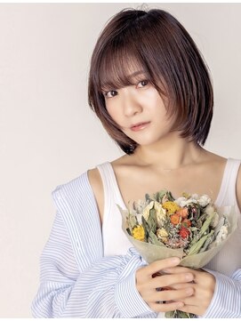 スノードロップ 荻窪(Snowdrop) 前髪/アンブレラカラー/こなれミディ/イメチェン/ウェーブパーマ