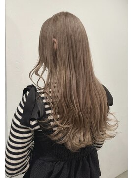 リムレス(LIMLESS) 透明感カラーダブルカラーミディアムレイヤー韓国インナーカラー