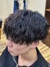 【人気No.1】MEN'Sカット+ツイストスパイラルパーマ ￥9900 [津田沼/メンズ]