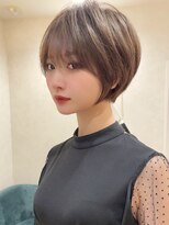 ロンドブルーム 天神大名店(Lond Bloom)&nbsp;丸みのある可愛いショート／大人ショートボブ／レイヤーショート