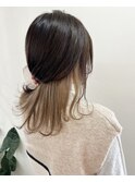 インナーカラーベージュ