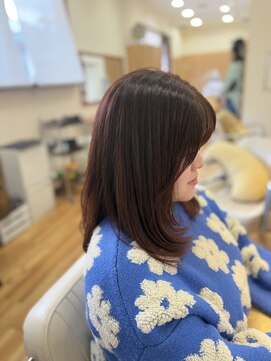 ココカラヘアー プラス(cococara‐hair plus) レイヤー×ローズティントカラー