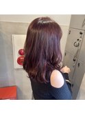 ダブルカラー×暖色系