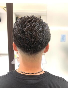 イメージア 町田店(IMAGE A) 低めフェードメンズパーマ＠30代40代50代60代