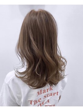 ヘアサロン エフ 渋谷(F) #アッシュベージュ#艶カラー#レイヤーカット