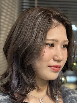 髪庵 結屋 ハイライト × レイヤーカット