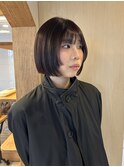 ポイントカット×ボブ