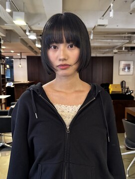 アビー 鎌倉(ABBEY) 巻いてもストレートでも可愛い！顔周りレイヤーボブ