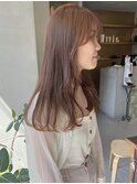 ブリーチなしダブルカラーで作るベージュ/落合