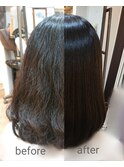 ノンダメ－ジ髪質改善＋高濃度水素ケア