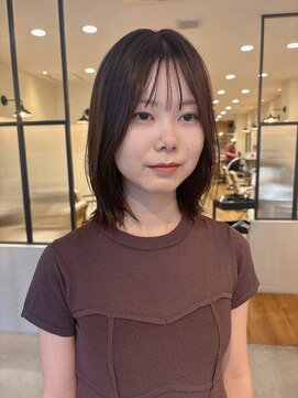 カグヤヒメ ドゥイ(kaguyahime doui) 10代20代30代 簡単にお洒落になれるミディアムレイヤー