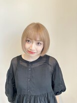 ハイク(HYKE)&nbsp;子育て中でも出来るハイトーンボブ