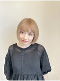 子育て中でも出来るハイトーンボブ
