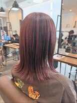 ビズヘアー グランバース(bisou hair grandbase) アンブレラカラー/ピンクベージュ