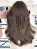 ハイライトバレイヤージュダブルカラーケアブリーチ20代30代
