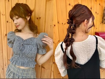 ブゾン(buZon)の写真/[高田馬場3分]高田馬場/新宿エリアでパーティーヘアセットならブゾンにお任せ♪特別な日はとびきり可愛く☆