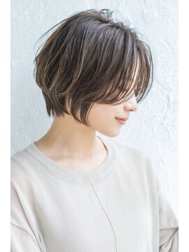 エル 横浜(eL) デザインカラー グランマッシュ フェイスフレーミング暗めカラー