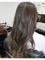 ナクレヘアー(nacure hair)&nbsp;ブリーチハイライト/アッシュグレーバレイヤージュ