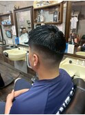 MEN’S HAIR/サーフカール/刈り上げセンターパート/印西