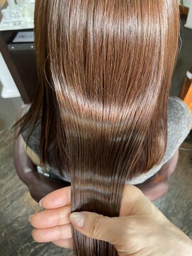 ラリュエル 江曽島店(La Ruelle.) 髪質改善カラー