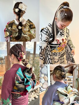 ラパンセベージュ(LA PENSEE BEIGE) LA PENSEE / beige 田川 / 成人式ヘア/振袖