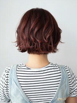 シキサロン 仙台(siki.salon) 仙台/髪質改善/似合わせカット×ココアブラウン×カールショート