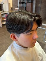 フェノメノン 日進梅森台店(PHENOMENON)&nbsp;メンズ/ニュアンスパーマ/センターパート