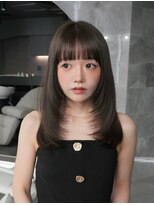 マウル トーキョー 銀座(MAEUL TOKYO)&nbsp;卵型似合わせレイヤーカット　ミルクブラウン　【銀座】