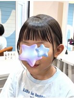 マイティー(Mighty) 【キッズ】【女の子】ラウンドオン眉×ボブ