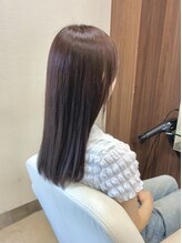 ティアラ(TIARA)&nbsp;艶髪ラベンダーブラウン美髪ストレート