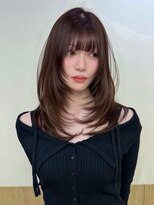 サンドナル 鹿児島天文館(sand NALU)&nbsp;ハッシュカット/グレージュ/デザインカラー[鹿児島天文館]