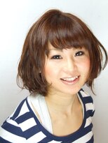 デュース ヘアーメイクス(DEUCE Hair Makes) Ｃカールでつくる、ふんわりエアリーボブ