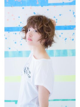 ネオリーブカフ 鶴ヶ峰店(Neolive caff) 【Neolive Caff/鶴ヶ峰】くしゅっとラフな質感のベビーショート