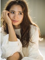 ソルトウォーター(SALT WATER)&nbsp;susaki【外国人風カラー】グレージュ×波打ちウェーブ