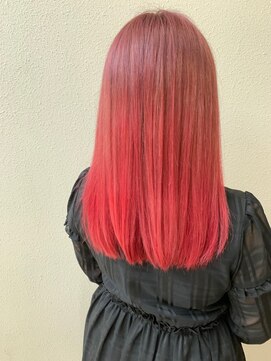 フロート 小阪店(float) ビビッドピンク_大人かわいい,ボブ,結婚式