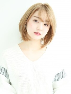 ケーツー エソラ池袋店(K-two) 愛されひし形シルエットボブ［髪質改善/池袋&目白&大塚］