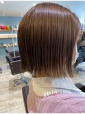 大人かわいい/西宮/小顔/ハンサムショート/きりっぱなしボブ