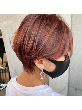 ルート 南堀江(route) 思わず振り返る素敵なショート♪