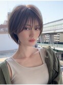 【Gran】シースルーバング×大人ショートボブ