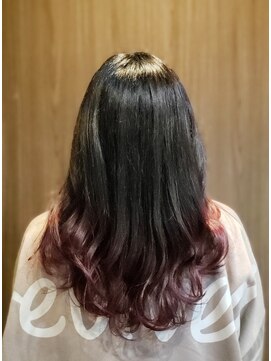 サロンドフィール 豊岡店(Salon de feel) ◇グラデーションカラー☆ブラックベリー◇