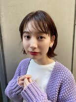 エマ ギンザ(EMMA GINZA)&nbsp;冬春人気スタイル　くびれボブ　メルティーカラー