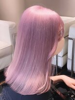 ベレーザ 渋谷(BELEZA)&nbsp;ba1674ダスティ―ピンクロングレイヤーチェリーピンクアッシュ