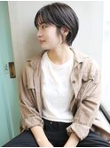 天神【BIRTH】愛され大人ショートボブ×オリーブアッシュ