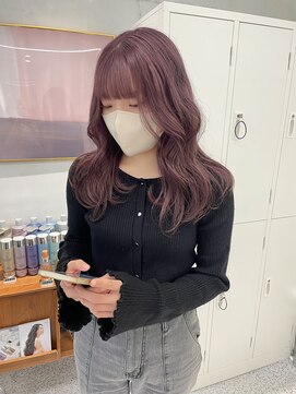 ローウェ 渋谷(Louwe) ピンクラベンダーベージュ