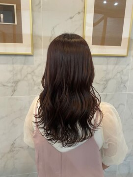 ジーナ セントラル銀座(Zina) ツヤ髪＊ココアブラウン＊巻き髪【ZinaCENTRAL】