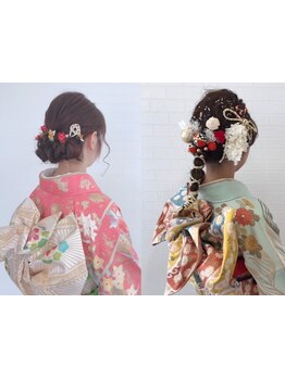 特別なイベント、お出かけには和装で！結婚式/卒入学式/七五三も予約受付中です。時間外対応も◎