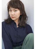 インナーグレージュ/マチルダボブ/前髪/ピンクベージュ/二子玉川