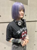 クリアーオブヘアー 栄南店(CLEAR of hair)&nbsp;ラベンダーカラー×ボブ